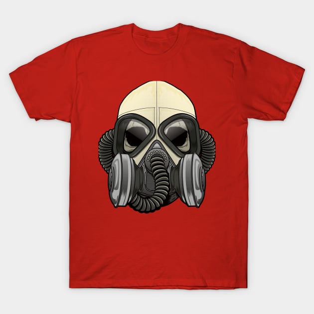 World War Mask T-Shirt by Profeta999